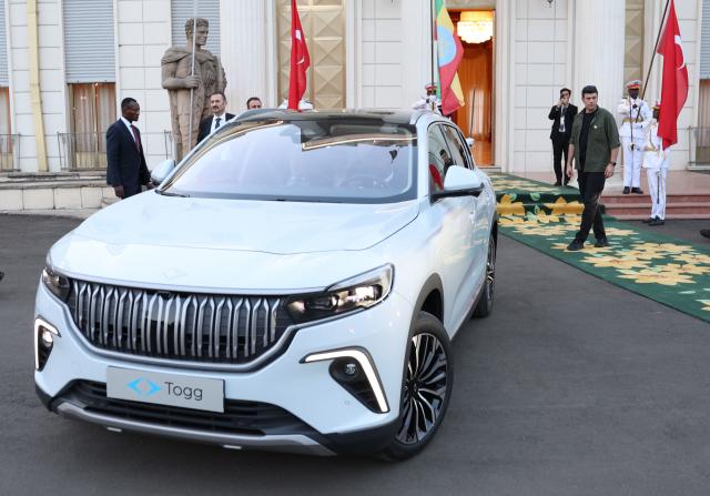 Cumhurbaşkanı Erdoğan'dan Etiyopya Başbakanı Ahmed Ali'ye Togg hediyesi