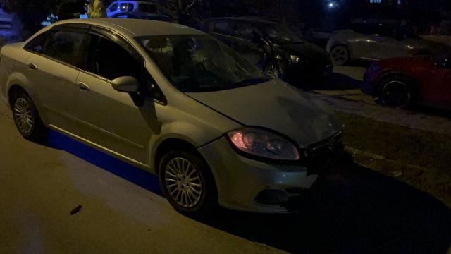 Ehliyetsiz sürücü bisiklete çarptı, 2 çocuk yaralandı