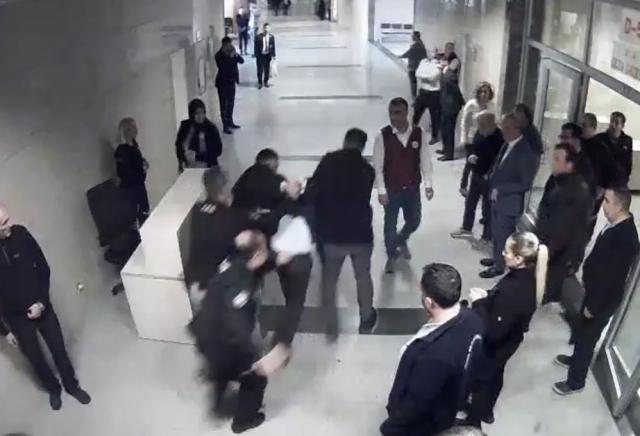 Savcı, kadın hakimi vurmuştu. Saldırı sonrasına ait görüntüler çıktı
