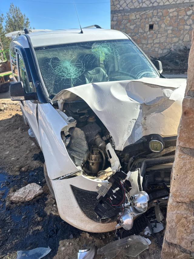 Mardin'de trafik kazası. 2 yaralı