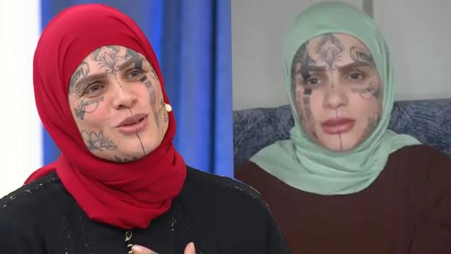 Yüzündeki dövmeler günlerce konuşuldu. Nazan Ünal'ın yeni işi ortaya çıktı