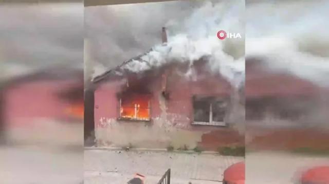 Gecekondu alevlere teslim oldu: 1 ölü