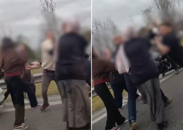 Araçtan indiler kavgaya tutuştular. 360 bin lira ceza yediler