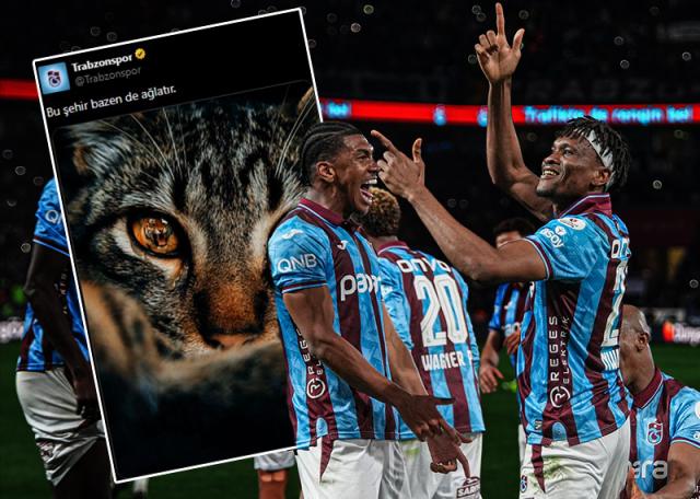 Trabzonspor'dan Galatasaray'a maç sonu peş peşe göndermeler