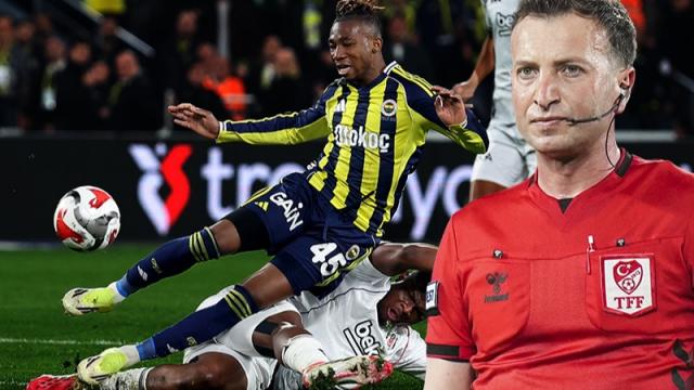 Fenerbahçe-Beşiktaş derbisine damga vuran penaltı pozisyonu için kim, ne dedi? İki farklı görüş