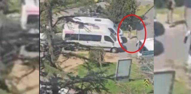 Kahraman polis teröristi böyle vurdu