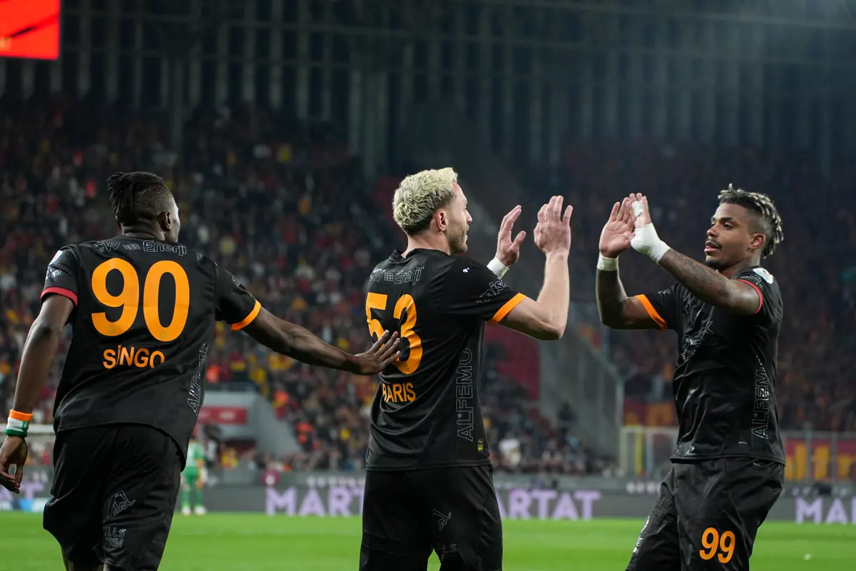 Galatasaray 3-1 kazandı, zirvede fark 4'e çıktı