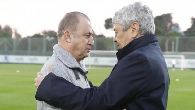 Fatih Terim'den Mircea Lucescu'ya duygusal veda. 