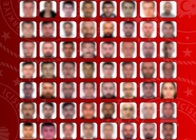 7 farklı ülkeden 61 suçlu Türkiye'ye getirildi. 