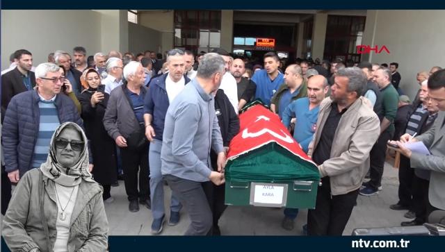 Ayla öğretmenin cenazesi yakınlarına teslim edildi