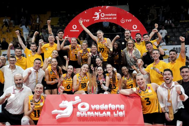 Vodafone Sultanlar Ligi'nde şampiyon VakıfBank