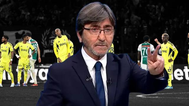 Konyaspor-Fenerbahçe maçı bitti, Rıdvan Dilmen verdi veriştirdi. 